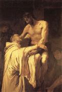 RIBALTA, Francisco Christ Embracing St.Bernard Sweden oil painting artist